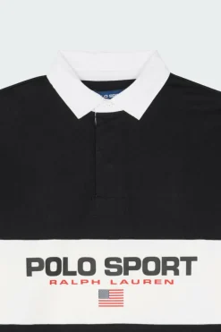 Big Fit Polo Sport Rugby Shirt - Polo | Noir
