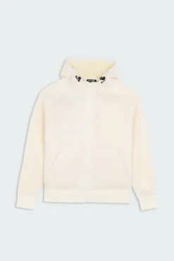 BIG SWEAT A CAPUCHE - Hoodie zippé | Blanc