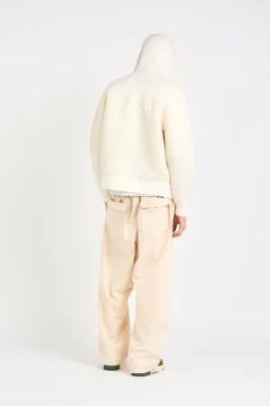 BIG SWEAT A CAPUCHE - Hoodie zippé | Blanc