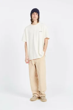 BIG TIMER CORD PANT - Pantalon | Beige