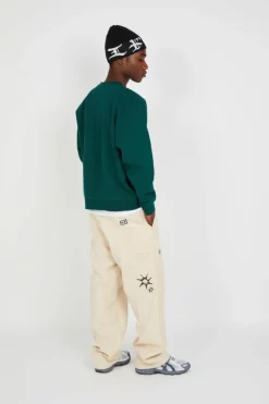 BIG TIMER PRINT - Pantalon | Beige