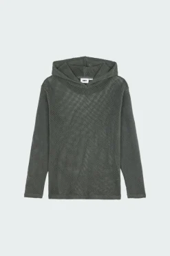BILLY MESH HOOD - Hoodie | Gris