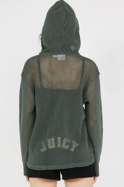 BILLY MESH HOOD - Hoodie | Gris