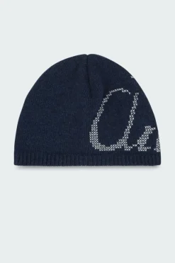 Bird Logo Side Beanie - Bonnet | Bleu