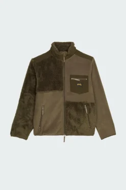 BLOU AW2312415 PTCHWRK FLEE OL - Polaire | Vert