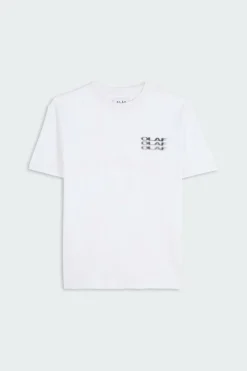 BLUR LOGO - T-shirt | Blanc