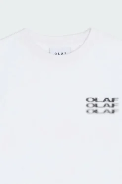 BLUR LOGO - T-shirt | Blanc