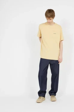 Boardshort Logo Pocket - T-shirt | Beige