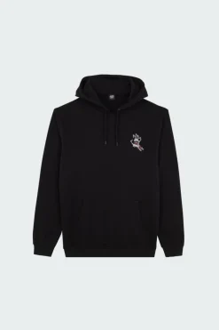Bone Hand Cruz Hood - Hoodie | Noir