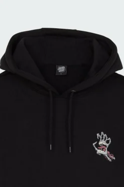 Bone Hand Cruz Hood - Hoodie | Noir