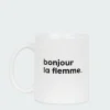 Bonjour la flemme - Tasse | Blanc