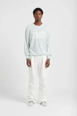 BOOKLE KNIT SWEATER - T-shirt | Bleu