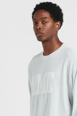 BOOKLE KNIT SWEATER - T-shirt | Bleu