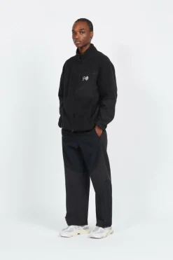 BORG ZIP FLEE - Polaire | Noir