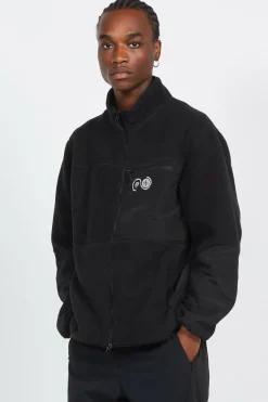 BORG ZIP FLEE - Polaire | Noir