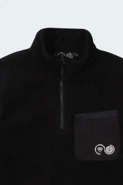 BORG ZIP FLEE - Polaire | Noir