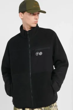 BORG ZIP FLEE - Polaire | Noir