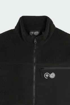 BORG ZIP FLEE - Polaire | Noir