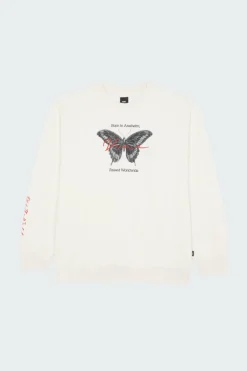 BORN IN ANAHEIM LOOSE C marshmallow - Sweatshirt | Blanc