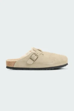 BOSTON SHEARLING - Sabots | Beige