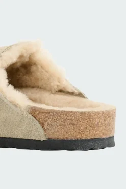 BOSTON SHEARLING - Sabots | Beige