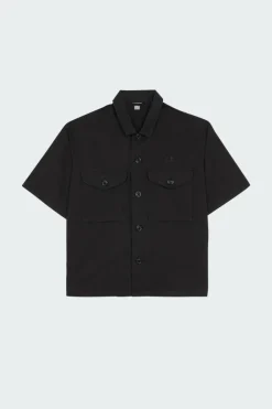 BOXY SHORT SLEEVE SHIRT - Chemise | Noir