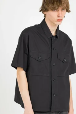 BOXY SHORT SLEEVE SHIRT - Chemise | Noir