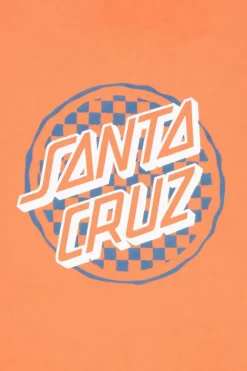 Breaker Check Opus Dot Zip Hood - Hoodie zippé | Orange