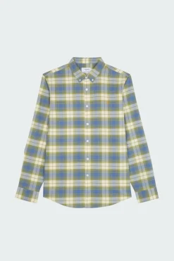 BREWER CHECK - Chemise | Bleu