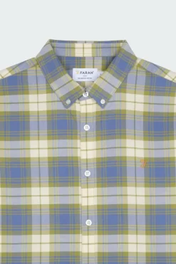 BREWER CHECK - Chemise | Bleu