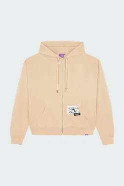 BRISTOL - Hoodie zippé | Beige
