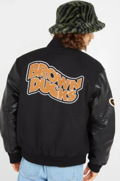 Brown Ducks Bomber - Bomber | Noir