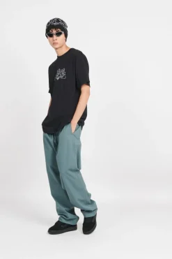 BRUSHED SKATE - Pantalon | Vert