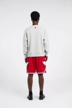 BULLDOG CRNECK HEATHER - Sweatshirt | Gris