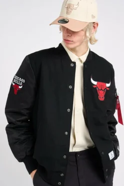BULLS MA1 ALPHA I - Bomber | Noir