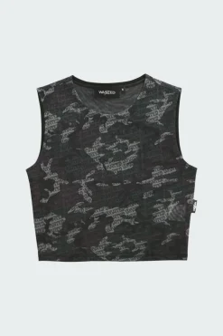 BULLY-ARMY-MESH - Débardeur | Vert