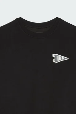 CAMP FLAG CREW Black - Sweatshirt | Noir