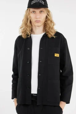 CANVAS CHORE SHIRT - Surchemise | Noir