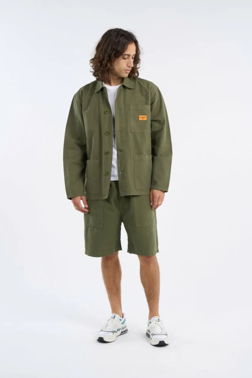 CANVAS CHORE SHIRT - Surchemise | Kaki