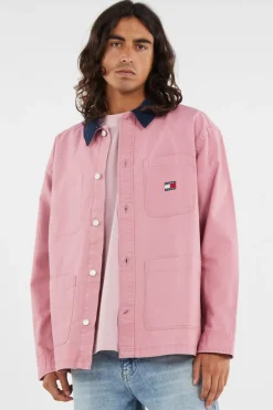 CANVAS CORD OVER - Veste | Rose