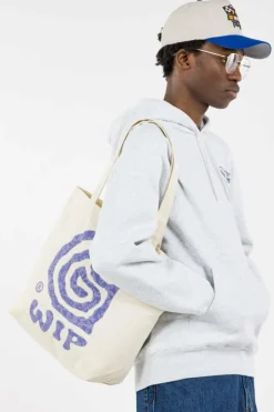 Canvas Graphic - Sac shopping | Beige