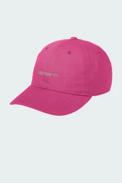 Canvas Script - Casquette | Rose