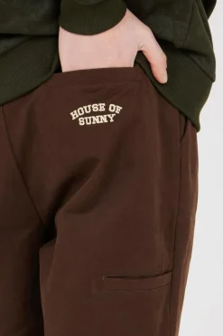 CANVAS WORKER PT - Pantalon | Marron