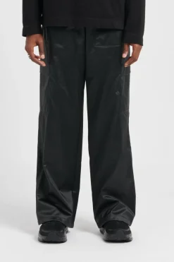 CARGO RAIN PANTS WIDE W3 - Pantalon cargo | Noir