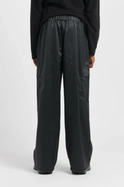 CARGO RAIN PANTS WIDE W3 - Pantalon cargo | Noir