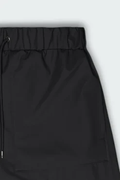CARGO RAIN PANTS WIDE W3 - Pantalon cargo | Noir