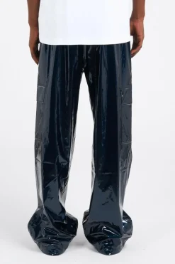 CARGO RAIN PANTS WIDE W3 - Pantalon cargo | Bleu