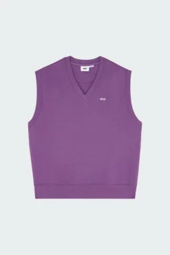 CASE FLEECE VEST - Sweatshirt | Violet