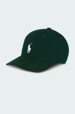 Casquette baseball calotte haute sergé - Casquette | Vert