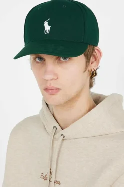 Casquette baseball calotte haute sergé - Casquette | Vert